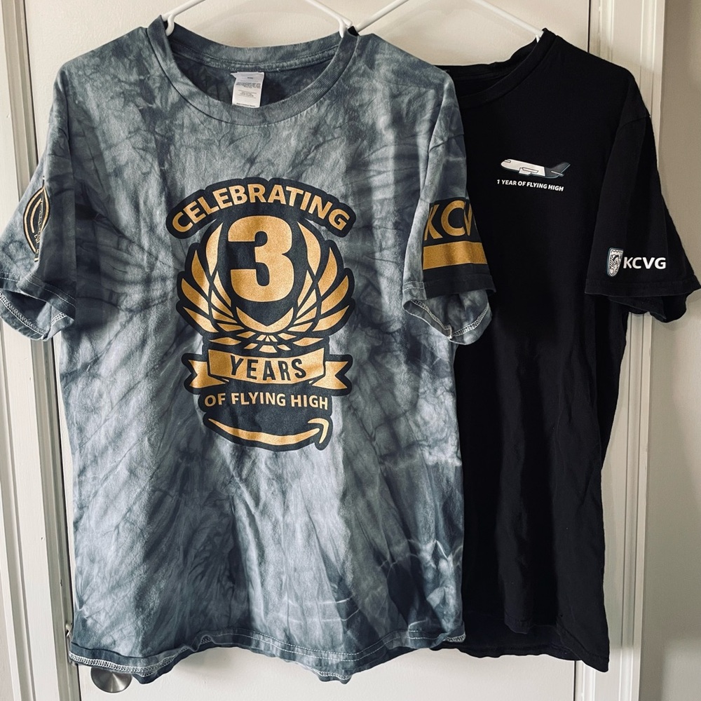 Men’s Amazon Graphic Tee Bundle Uncommon Size M & L